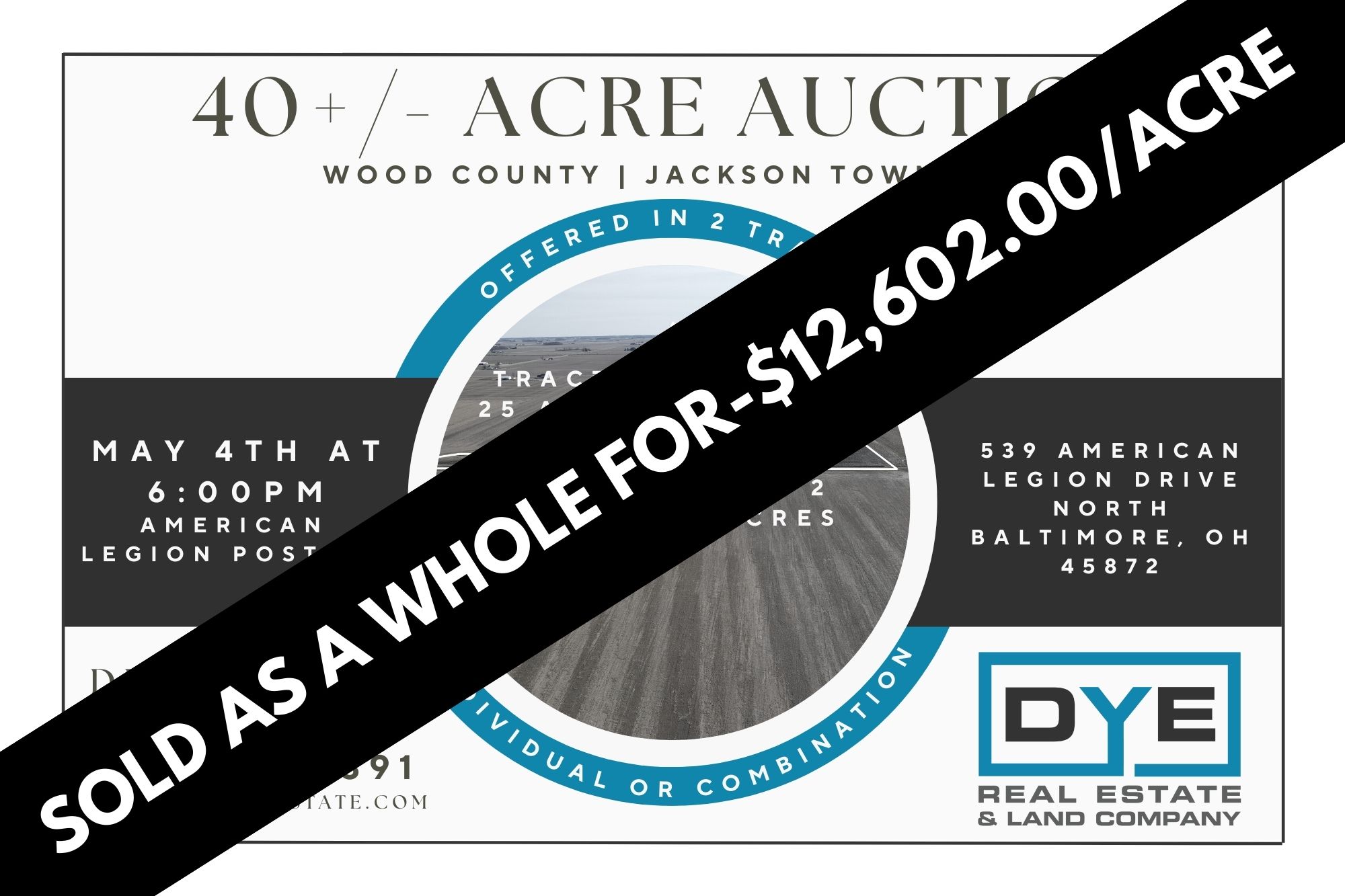 40+/- Acres, Wood County, Jackson Township