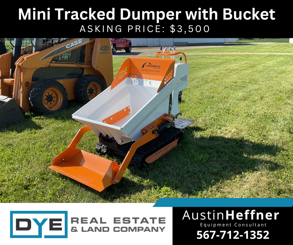 Mini Tracked Dumper with Bucket