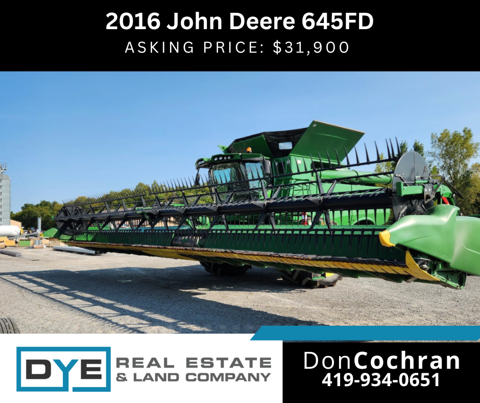 2016 John Deere 645FD