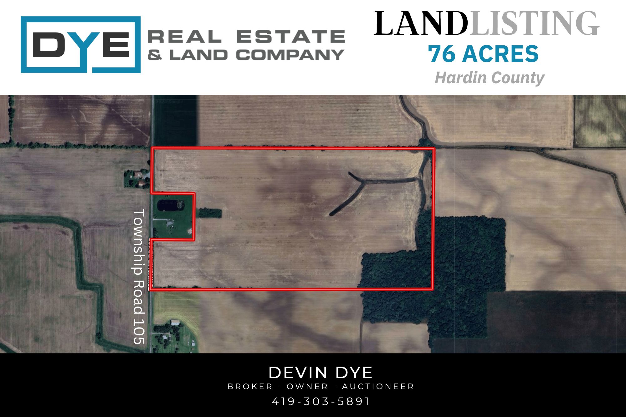 76 Acres, Hardin County, Washington Township