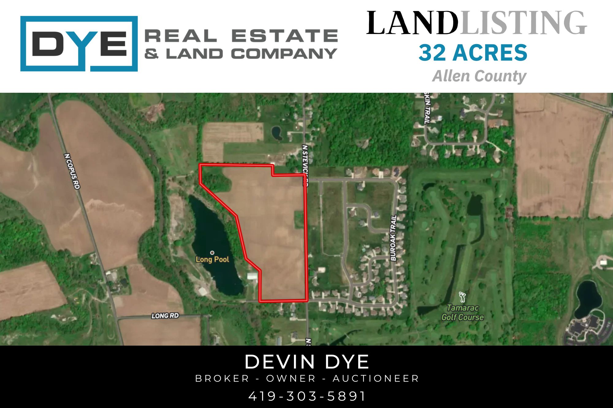 32 +/- Acres, Allen County 