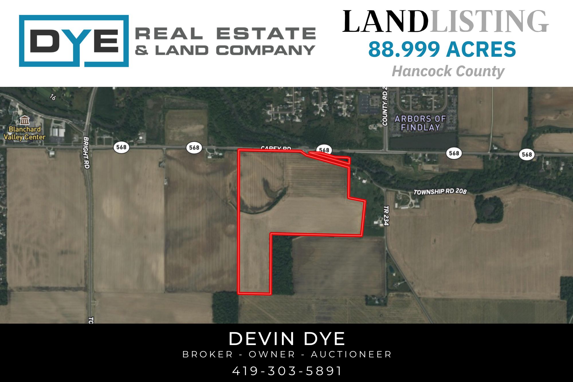 88 +/- Acres, Hancock County 