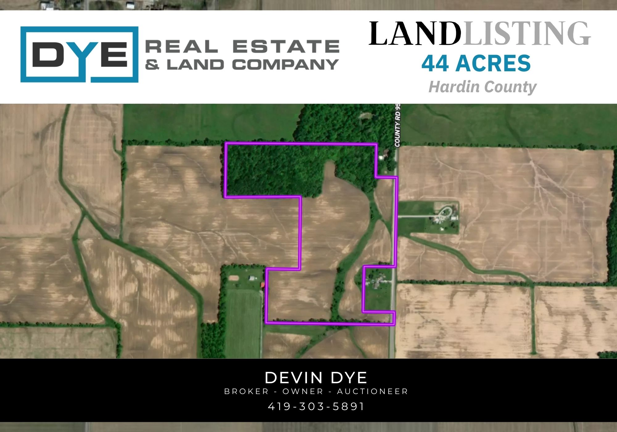 44 +/- Acres, Hardin County 